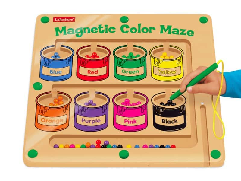 magnetic color maze