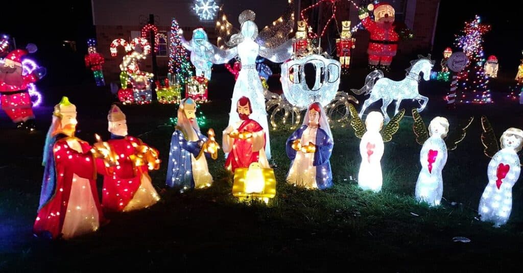 chattanooga christmas lights king family