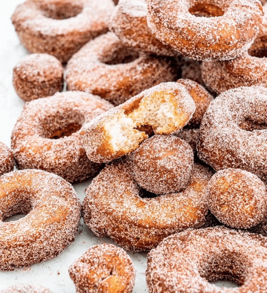 apple cider doughnuts at b j reece orchards