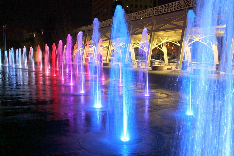 bicentennial fountains