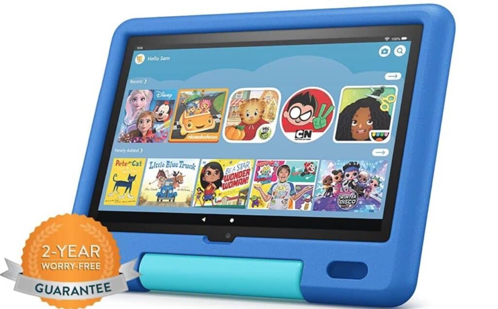 amazon tablet kids fire hd 10 toddler tablet for car